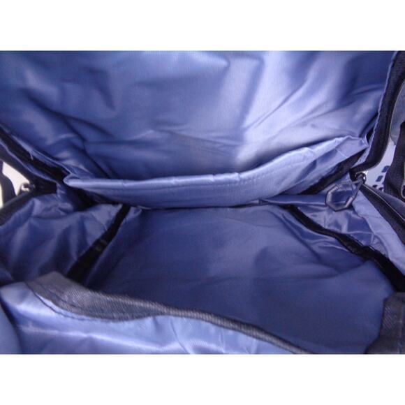 Beverly Hills Polo Club BHPC Backpack Black‎ With Gray Logo Cushioned Straps - Picture 8 of 11